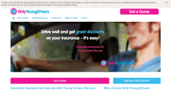 Desktop Screenshot of onlyyoungdrivers.co.uk